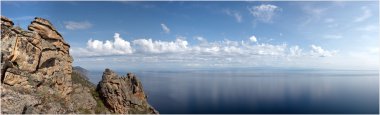 Baikal lake clipart