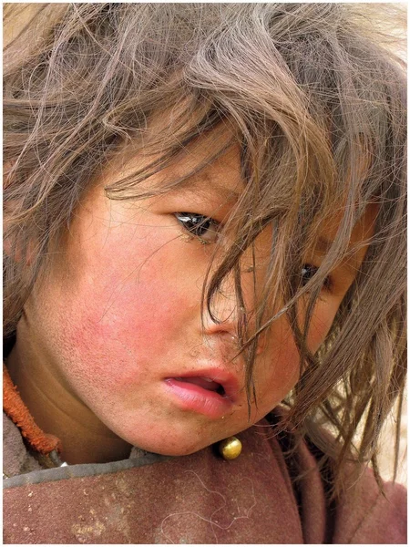 喜马拉雅山儿童 — 图库照片