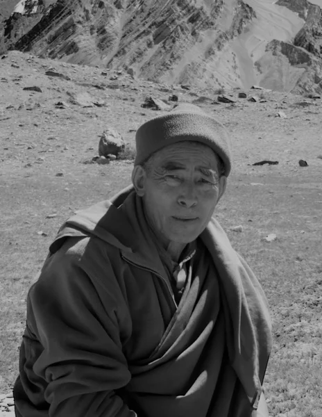桑噶的喇嘛 — 图库照片