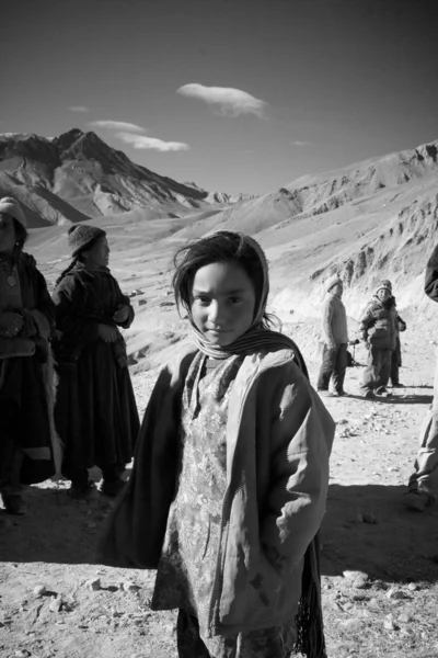 ヒマラヤ山脈の子供 — ストック写真