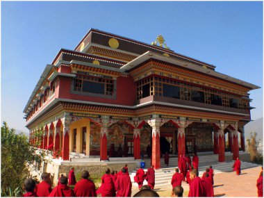 Himalayalar Mimarlık pulkhakiary gompa nepal