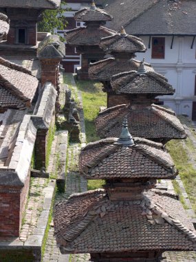 Buddhist architecture ( Durbar, Nepal ) clipart