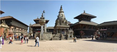 Himalayas architecture (Nepal) clipart