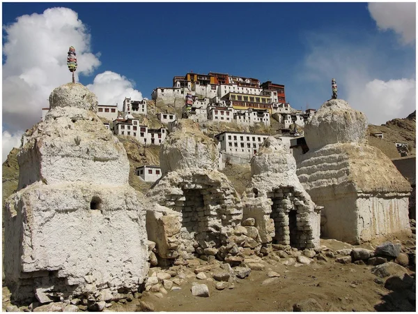 Architektur des Himalaya (ladakh)) — Stockfoto