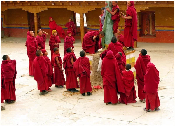 Monastery and architecture in Himalayas — Stock Photo, Image