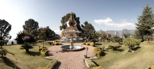 stock image Monastery and architecture in Himalayas