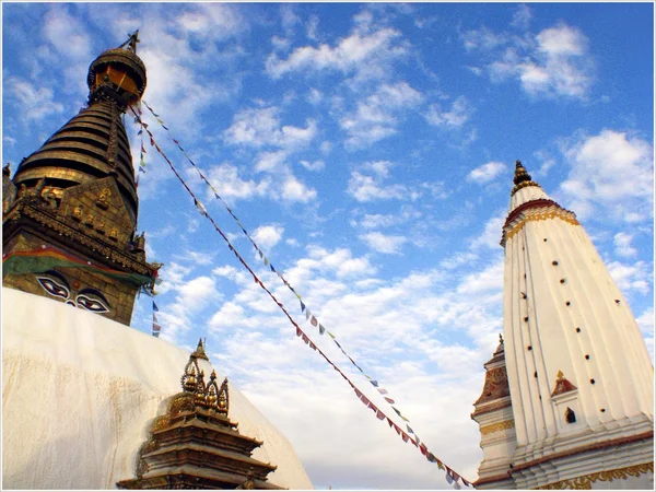 Гималайская архитектура — стоковое фото