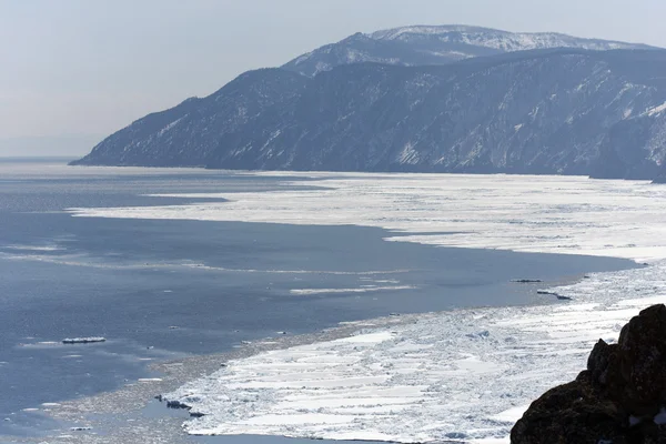 Mistério de gelo Baikal — Fotografia de Stock