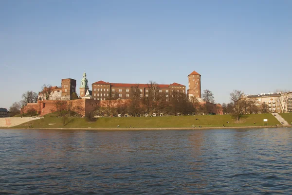 Castillo en Cracovia — Foto de Stock