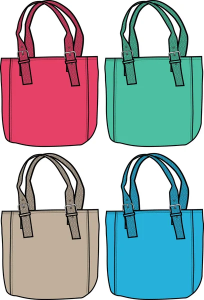 stock vector Fashion handbag illustration