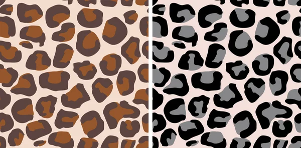 stock vector Leopard seamless pattern