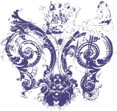 Fleur de lis arka plan dokusu