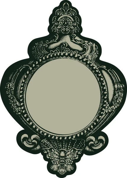 Miroir classique — Image vectorielle
