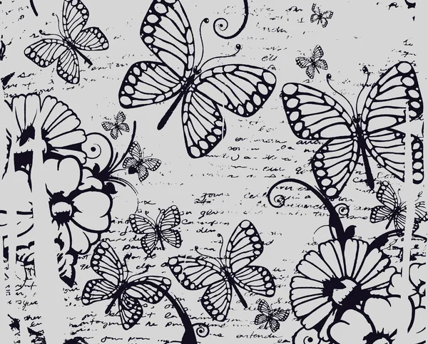 Butterfly abstrakt textur bakgrund Stockvektor