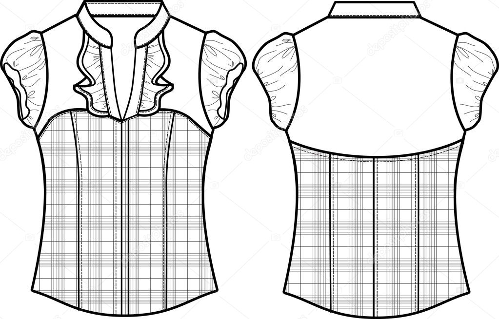 Lady formal checked=