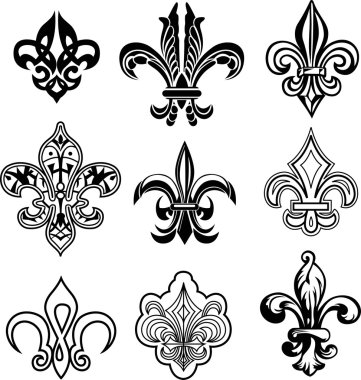 Fleur de lis clipart