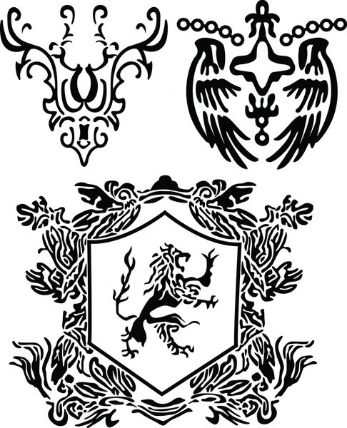 kaydırma ve crest hanedan öğesi