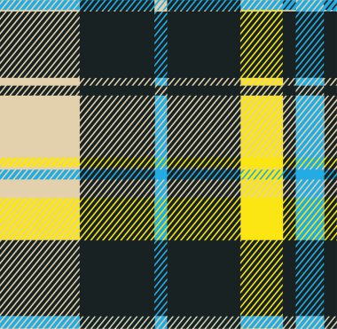 Plaid check pattern design clipart