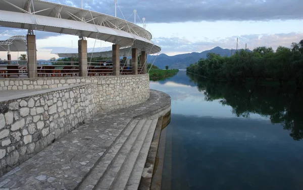 stock image Restaurant near Podgorica.Montenegro.