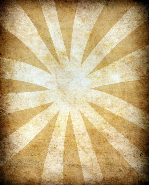 Abstract vintage grunge background with sun rays — Stock Photo, Image