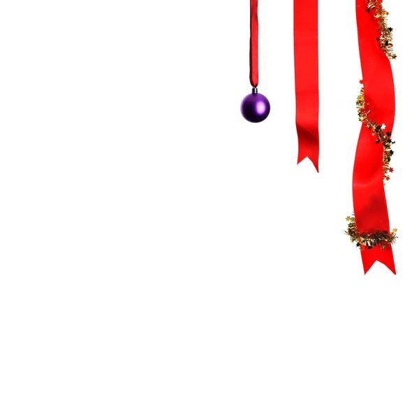 Boże Narodzenie dekoracje z miejsca dla projektu lub tekst — Zdjęcie stockowe
