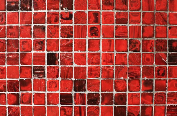 stock image Abstract grunge background with red tiles