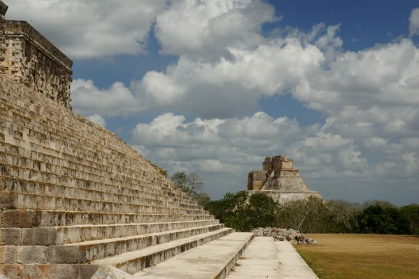 Пирамида Майя в Мексике — стоковое фото