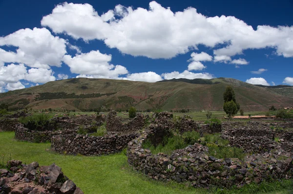 Ruïnes van de tempel in peru — Stockfoto