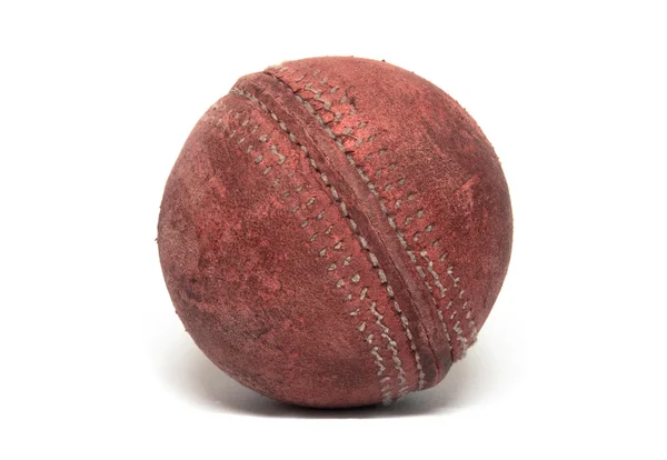 Staré kriketový míček — Stock fotografie