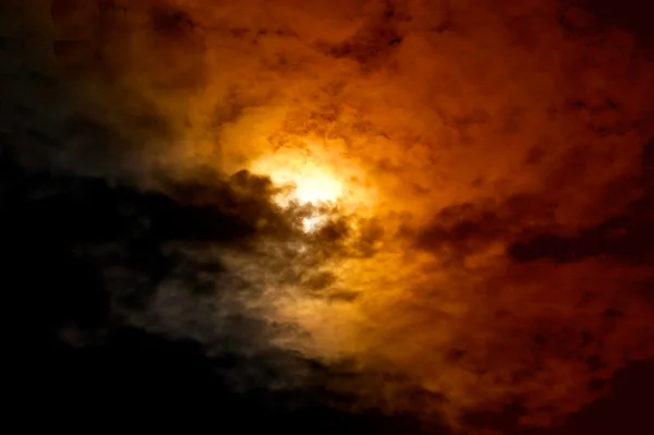 Scena dramatică de noapte — Fotografie, imagine de stoc