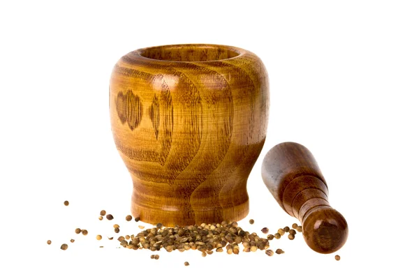 harç ve havaneli ile kişniş tohumu