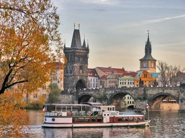 Jesień w Pradze — Zdjęcie stockowe