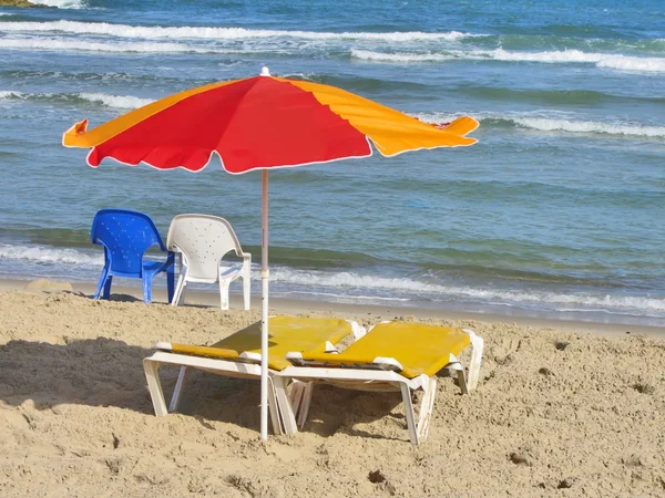 stock image Beach umbrella