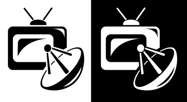 Icono de TV — Vector de stock