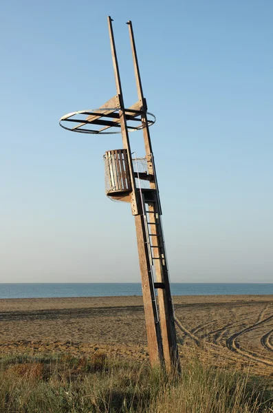 stock image Watchtower in the beach