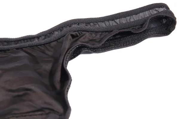Černé kalhotky — Stock fotografie