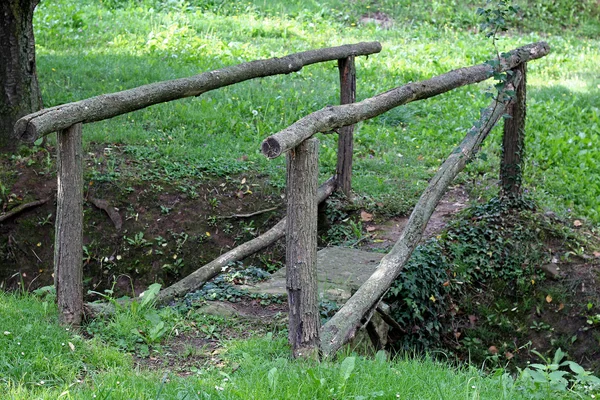 stock image Wooden bridge