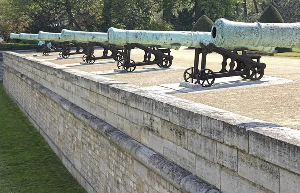 Cannoni francesi — Foto Stock