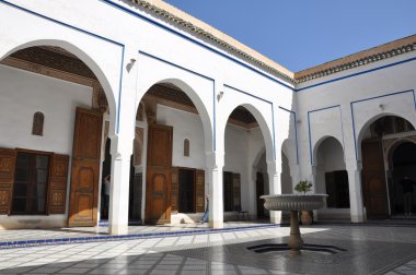 Marrakesh Bahia Palace clipart