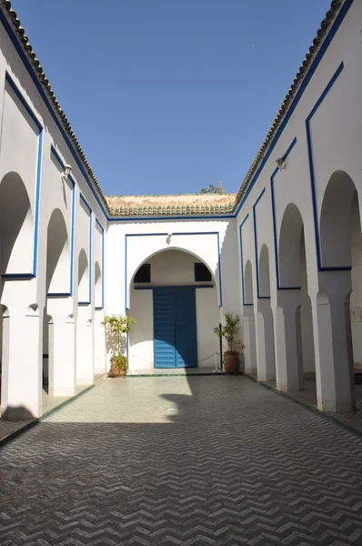 Marrákešský palác Bahia — Stock fotografie