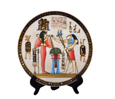 Souvenir Plate Egypt clipart