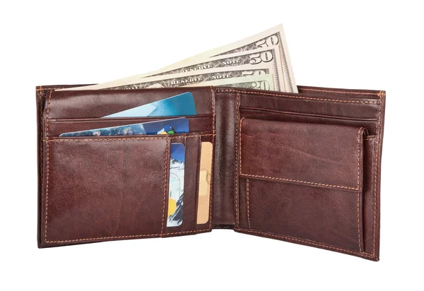 Dollars in Wallet — Stock Photo, Image