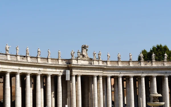 Vatikanen - colonnades — Stockfoto