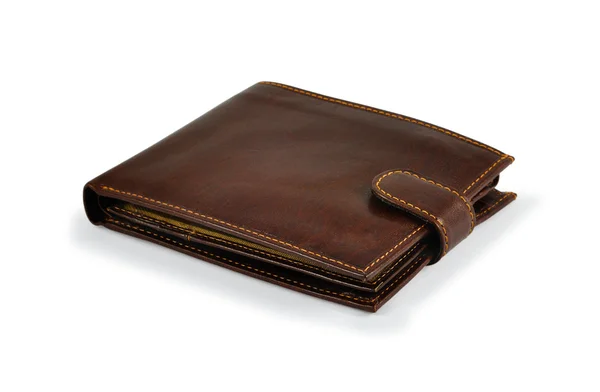 갈색 지갑 — 스톡 사진