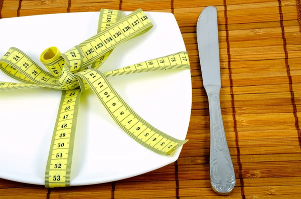 Hålla på en diet — Stockfoto