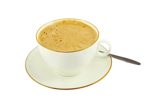 Klassischer Tasse Cappuccino — Stockfoto