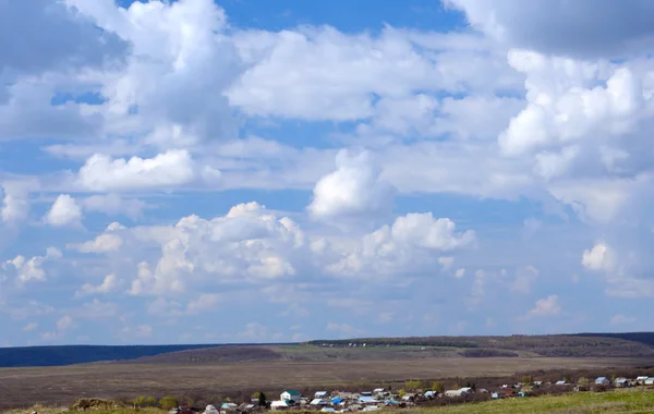 Peisaj rural de primăvară — Fotografie, imagine de stoc