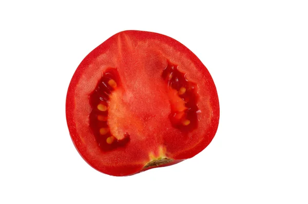 Sezione trasversale pomodoro — Foto Stock
