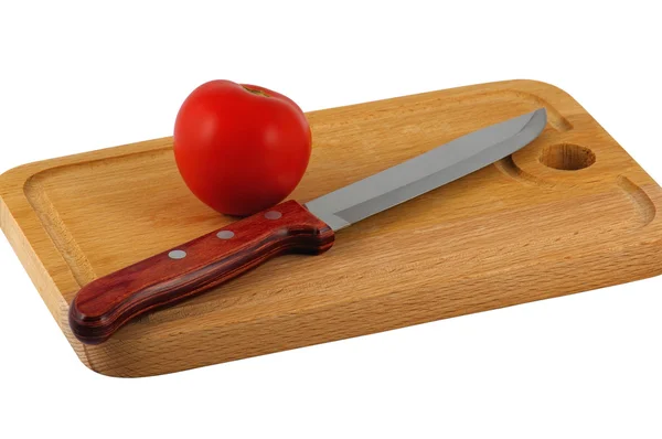 Tomaten op keuken — Stockfoto