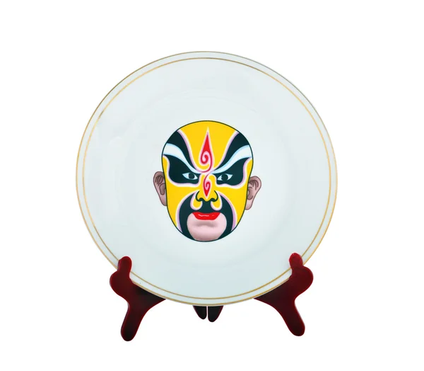 Souvenir Plate China — Stock Photo, Image
